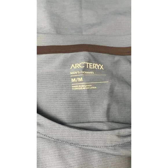 BLUE ARC'TERYX NYLON BLEND SPORTS SHIRT  M - Picture 6 of 7